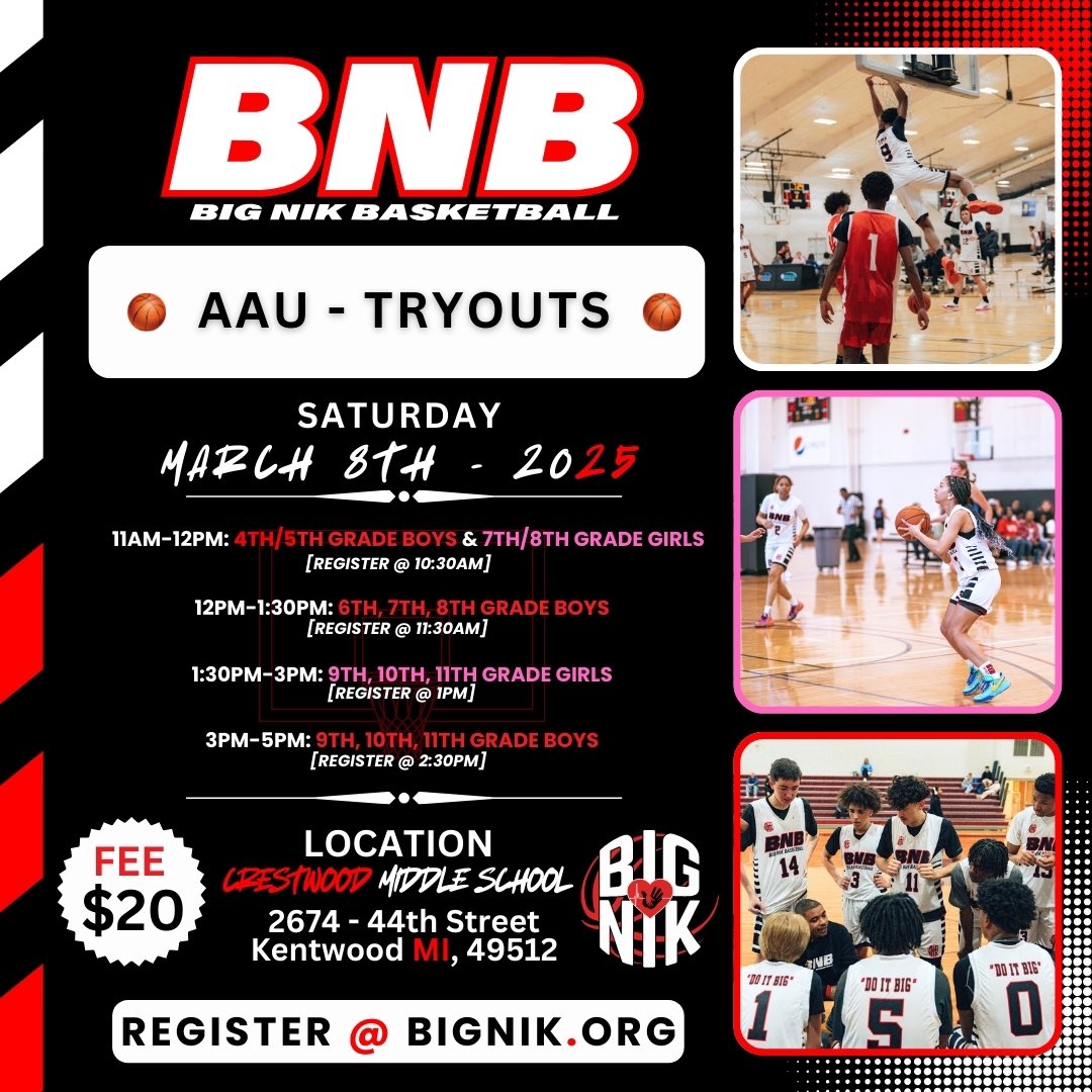 ‼️ 🅱️N🅱️ TRYOUTS‼️ Spring/Summer Session coming next month!! #TapIn