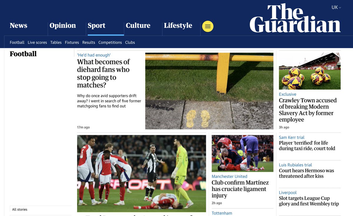 NutmegMagazine's tweet photo. There's an extract from Issue 34 online at @guardian_sport right now.

A brilliant piece by Donald Walker on supporters who stop going to football.
▶️ https://t.co/M5E82WbMvR

📚 You can subscribe to Nutmeg here https://t.co/UrQ5sepQ3m
And check out our digital content: https://t.co/0b3n7JW9fk
🏴󠁧󠁢󠁳󠁣󠁴󠁿 Brilliant football stories, made in Scotland ⚽️