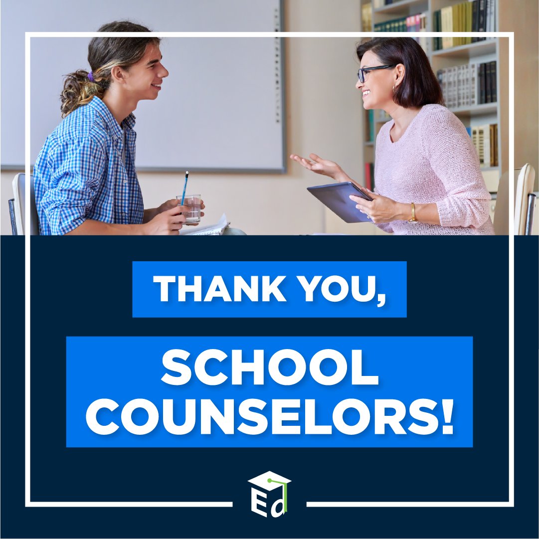 School counselors help students and families make the most out of their school experience so they can plan for a successful future. 

Thank you for your work &amp; happy #NationalSchoolCounselingWeek!

#ThankYouThursday #NSCW25