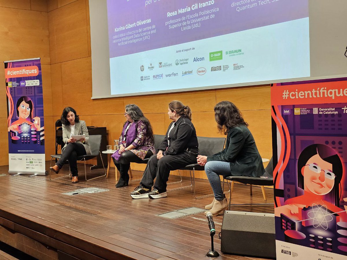 Fundació FCRI (@fundaciorecerca) on Twitter photo #científiques 2025 ja està en marxa!
👩🔬El 5 de febrer, l’Auditori del <a href="/the_prbb/">Biomedicina BCN</a> es va omplir d’investigadores i autoritats per donar el tret de sortida a la 7a edició de #científiques.
🗣️La jornada va comptar amb la xerrada inspiradora de Mafalda Dias (<a href="/CRGenomica/">Centre for Genomic Regulation (CRG)</a>) sobre com #científiques 2025 ja està en marxa!
👩🔬El 5 de febrer, l’Auditori del <a href="/the_prbb/">Biomedicina BCN</a> es va omplir d’investigadores i autoritats per donar el tret de sortida a la 7a edició de #científiques.
🗣️La jornada va comptar amb la xerrada inspiradora de Mafalda Dias (<a href="/CRGenomica/">Centre for Genomic Regulation (CRG)</a>) sobre com