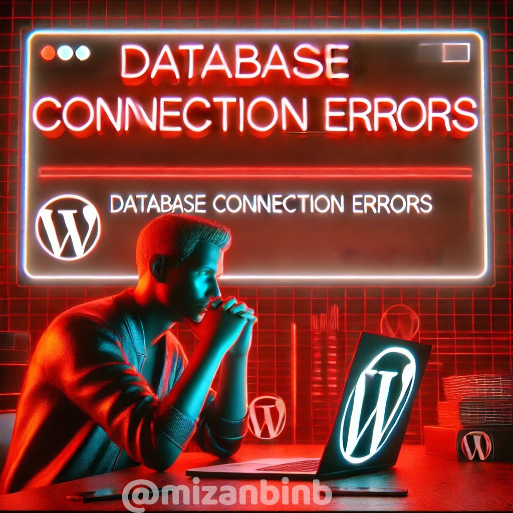 Mizanbinb's tweet image. 🛑WordPress Database Connection Error!
💬 Faced this issue? Let’s fix it! 📩 mizanbinb.com
#WordPress #DatabaseError #WebsiteFix #WebDev #Troubleshooting