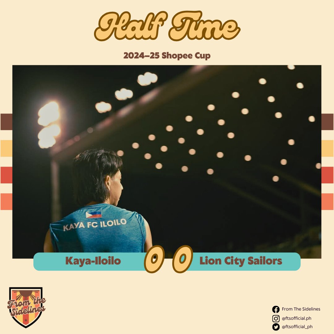 ftsofficial_ph's tweet photo. #Scores: All square between the Lions and the Sailors at the half. #aseanutdfc #ShopeeCup https://t.co/L6WJpjZcxE