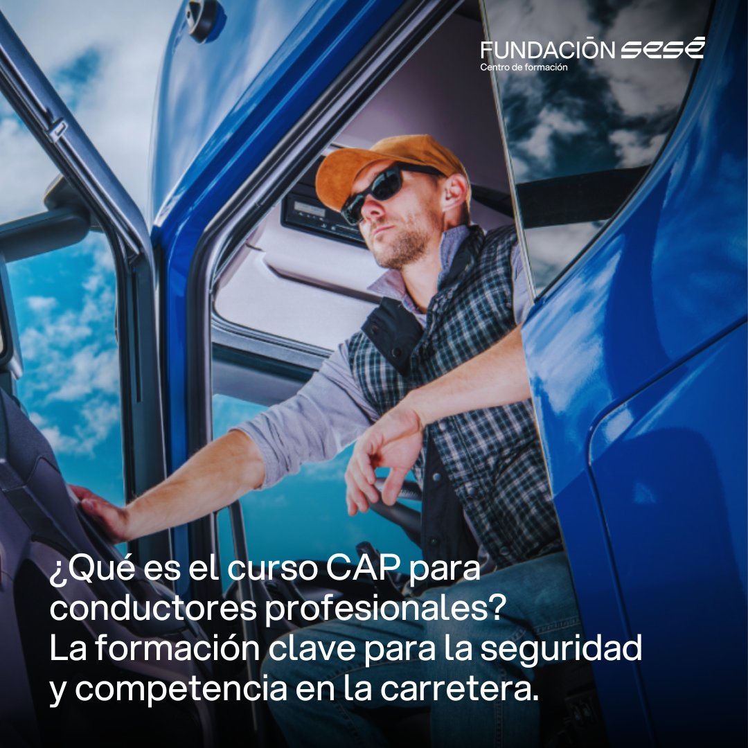 🚛📚 ¿Qué es el curso CAP para conductores profesionales?

Una formación esencial para conductores profesionales de transporte. Busca mejorar la seguridad vial, asegurar la competencia y fomentar una conducción eficiente.

formacionfundacionsese.com/cualificacion-…

#CAP #FormaciónConductores