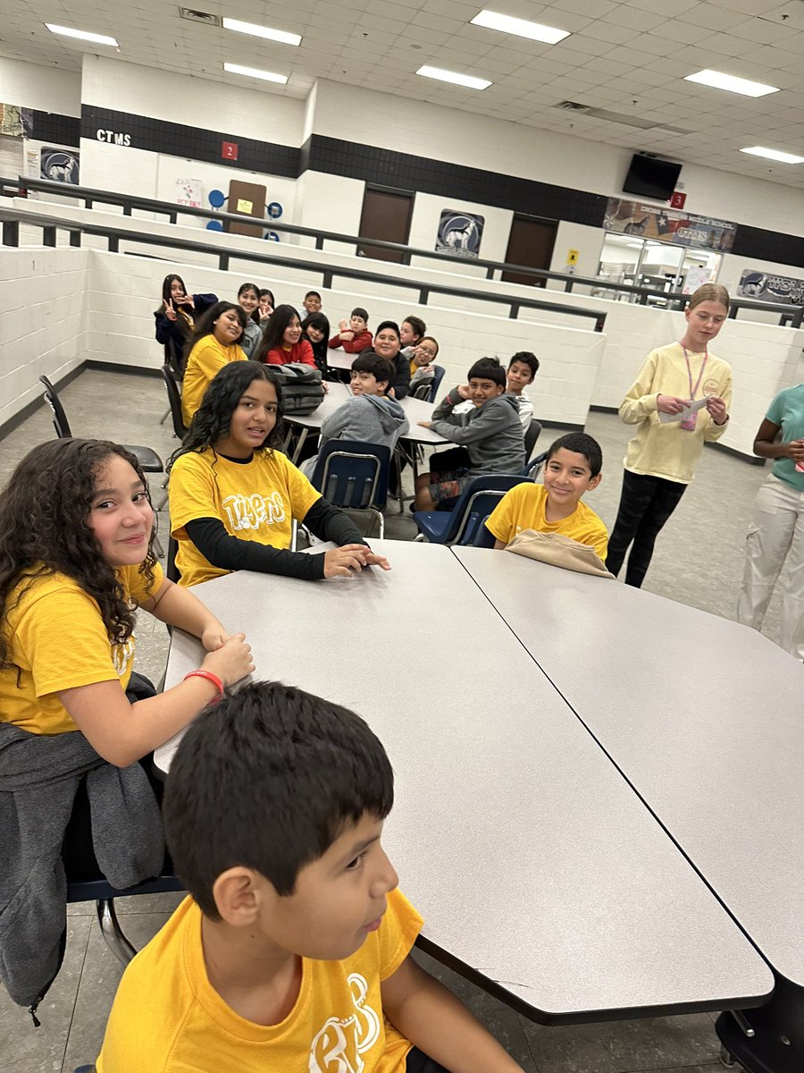 We felt very welcomed on our tour yesterday. Thank you <a href="/CTMSWolfWay/">CTMS Wolves</a>