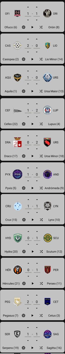 CopaAstralB's tweet photo. ¡Los equipos jugaron por 3 puntos en la fecha 3! 🔥✨ https://t.co/R3tLXsIRgZ