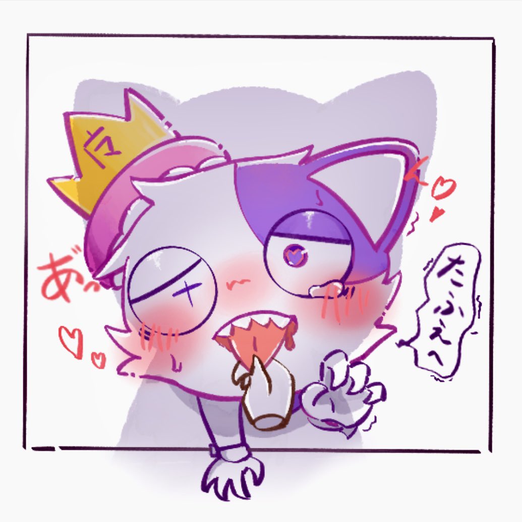 昨日YouTubeのコミュニティで描いていただきました最高に可愛すぎる