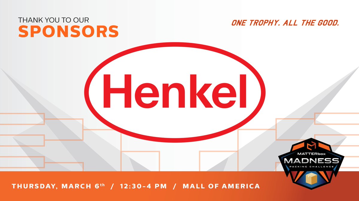 MATTER_ngo's tweet photo. Thank you Henkel for supporting MATTERbox Madness as a sponsor and helping us provide beneficial meals to children and families in our community this summer!
Team spots are filling up!
Register your team today π https://t.co/OjBt9cOHGV
#MATTERnation #MATTERboxMadness #community #employeeengagement