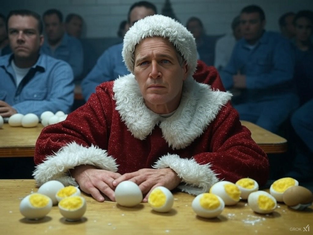 hutzhoo's tweet photo. What we've got here is failure to communicate.
#ThursdaysOfIncarcerations #XmasVsHardBoiled๐ #CoolHandKringle #FreeSanta
@papisaurus @dalleOnlyJesus @PlantRobinson @HoHoHo420Santa @TheChuckTone https://t.co/AJ71p4BRJu