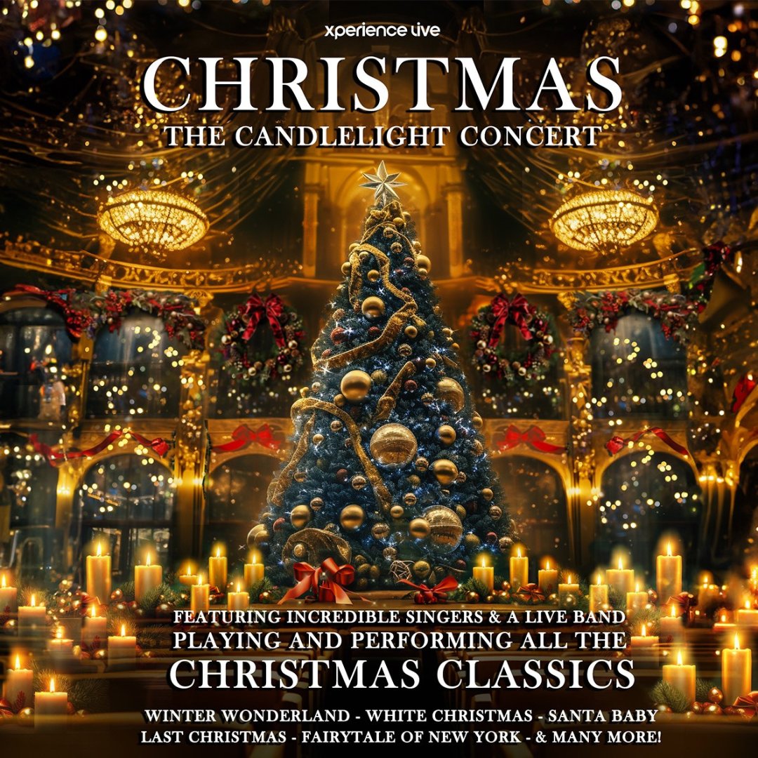 📣 On Sale Now

🎶 Christmas - Candlelight Concert
📅 Friday 5 December

Experience the Enchantment of ‘Christmas - The Candlelight Concert’ in an Unforgettable Festive Musical Celebration presented by Xperience Live.

Book tickets now 🎟 - bit.ly/4hnTTBe