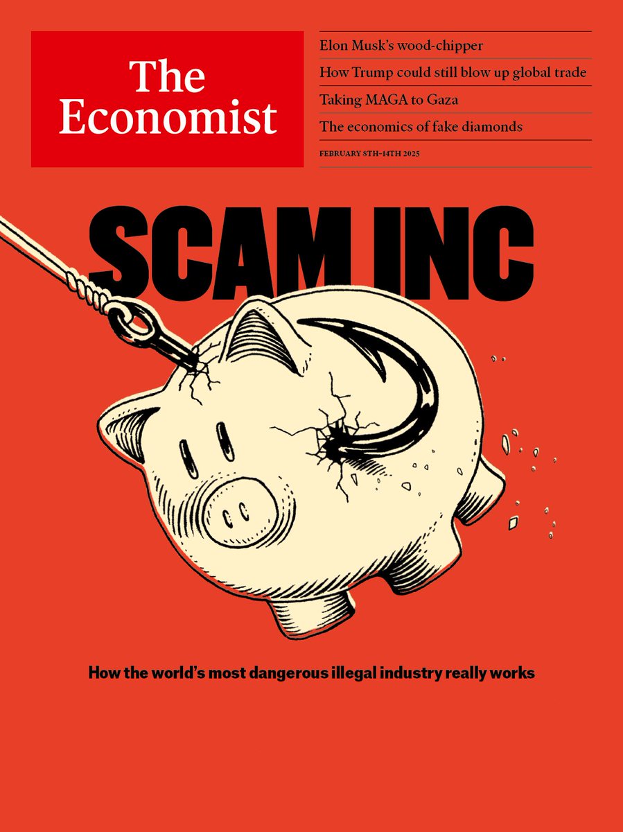 Online scamming is a vast, sophisticated and fast-growing global enterprise that compares in size and scope to the illegal drug industry. Except that in many ways it is worse. As our investigation finds, nobody is safe from Scam Inc econ.st/4hD0CHi
