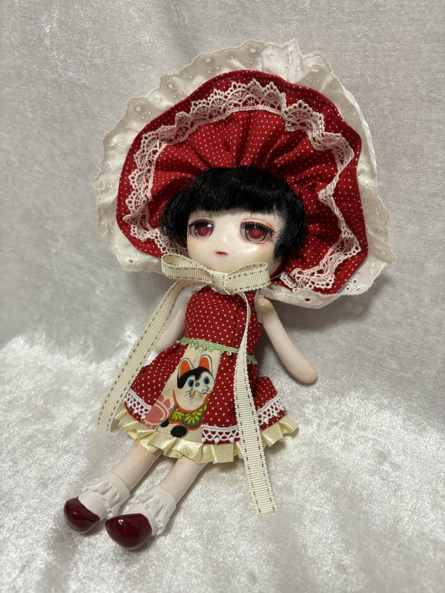 次回展示は2/22〜ぶんかとうさんの和人形展となります！
こちら2作品を展示販売いたします！
通販も対応してくださる予定です！

#球体間接人形
＃創作人形