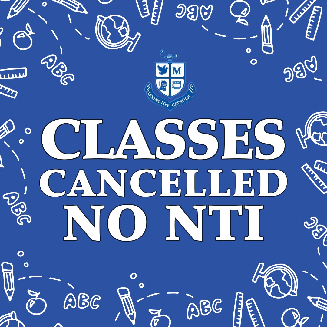 Due to power outage, classes are cancelled today. There will be no NTI.