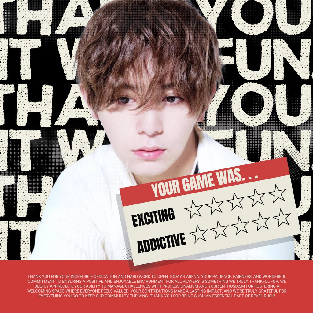 Shoutout to <a href="/ryoesuke/">𝐘𝐀𝐌𝐀𝐃𝐀.</a> for making everything run so smoothly tonight! 🎮 As a moderator, you’ve created such a fair and welcoming space for everyone to enjoy. Thanks for bringing great energy to the game—hope you have a well-deserved, restful night!