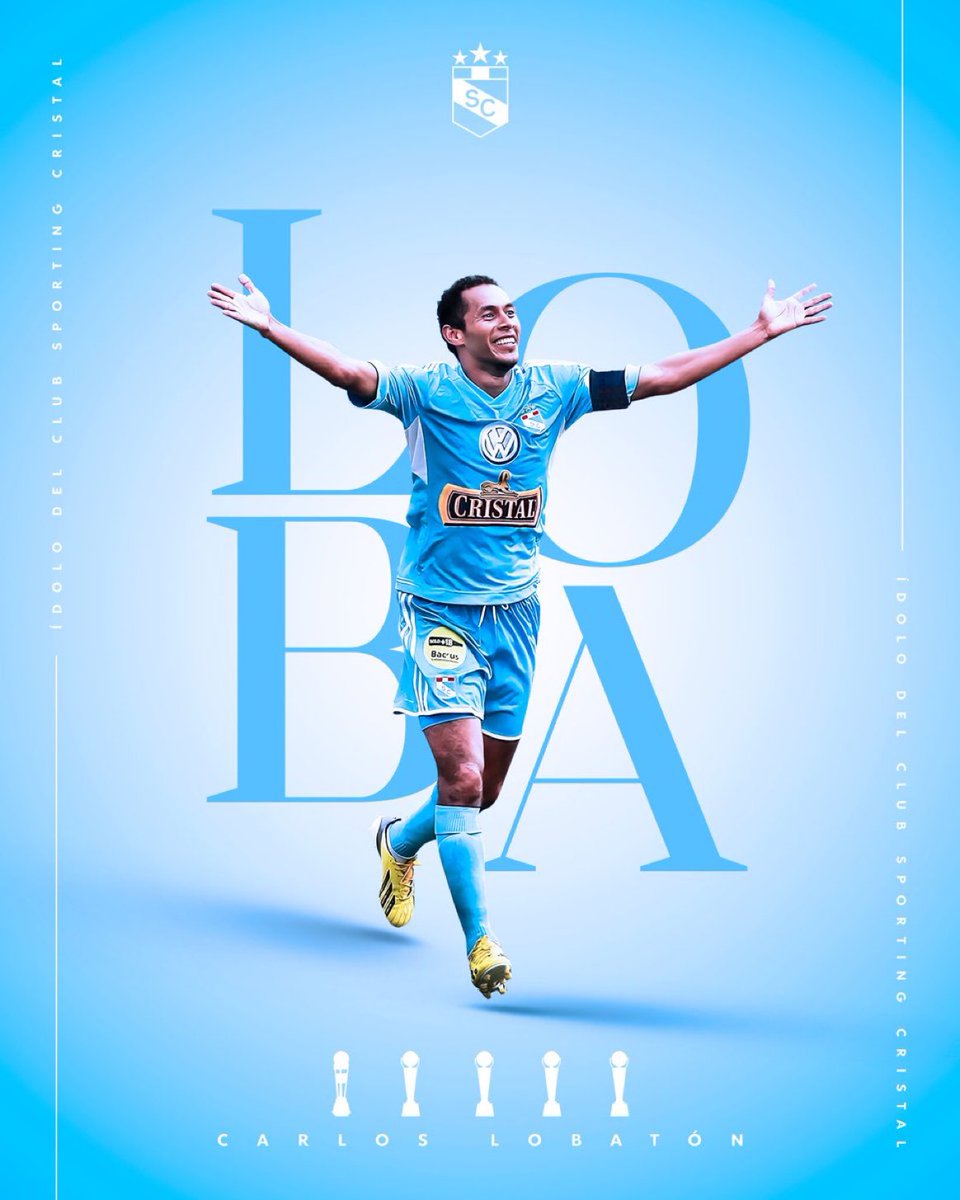 AHISC-Asoc Hinchas Internacional Sporting Cristal (@ahisc_1996) on Twitter photo Solo hay dos jugadores a los que nunca les hemos visto un gol feo
Uno de ellos es <a href="/CaloLobaton/">Carlos Lobaton</a>
¡Feliz cumpleaños Loba!
El de los goles fantásticos
#FuerzaCristal
💪🏻👕 Solo hay dos jugadores a los que nunca les hemos visto un gol feo
Uno de ellos es <a href="/CaloLobaton/">Carlos Lobaton</a>
¡Feliz cumpleaños Loba!
El de los goles fantásticos
#FuerzaCristal
💪🏻👕