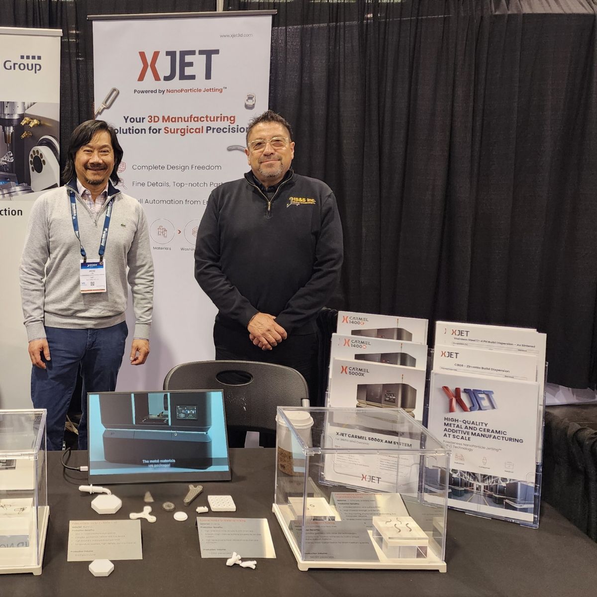 XJet_3d's tweet image. 🔬 Last day at @MDM_Tradeshows! Visit us at booth 2995 to see #surgical-grade precision in medical device manufacturing, and learn how our end-to-end solution delivers complete design freedom, top-notch quality, and full automation for large batch manufacturing.