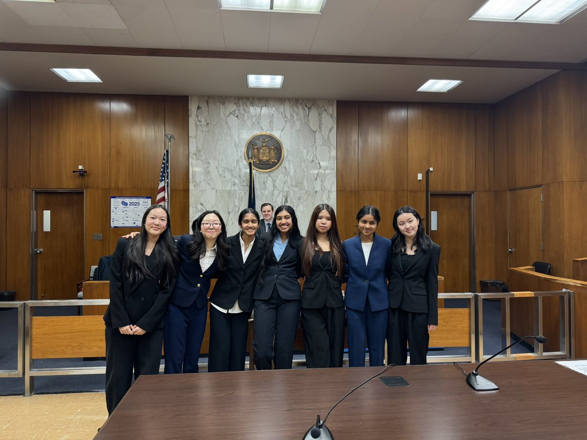Jericho Mock Trial is back and with a win to start the season! ✅⚖️
