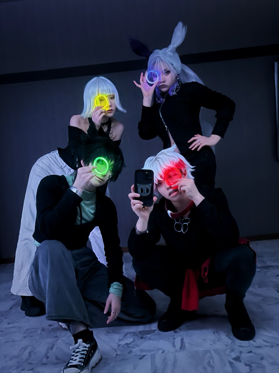 yu_sai_cos's tweet photo. ⚠︎︎cos 一部捏造衣装

柊キライさんの曲のリネン、魅朕、パボメス、ザイカで𝓓𝓪𝓷𝓬𝓮してきました★ https://t.co/IHOA2SI5ez