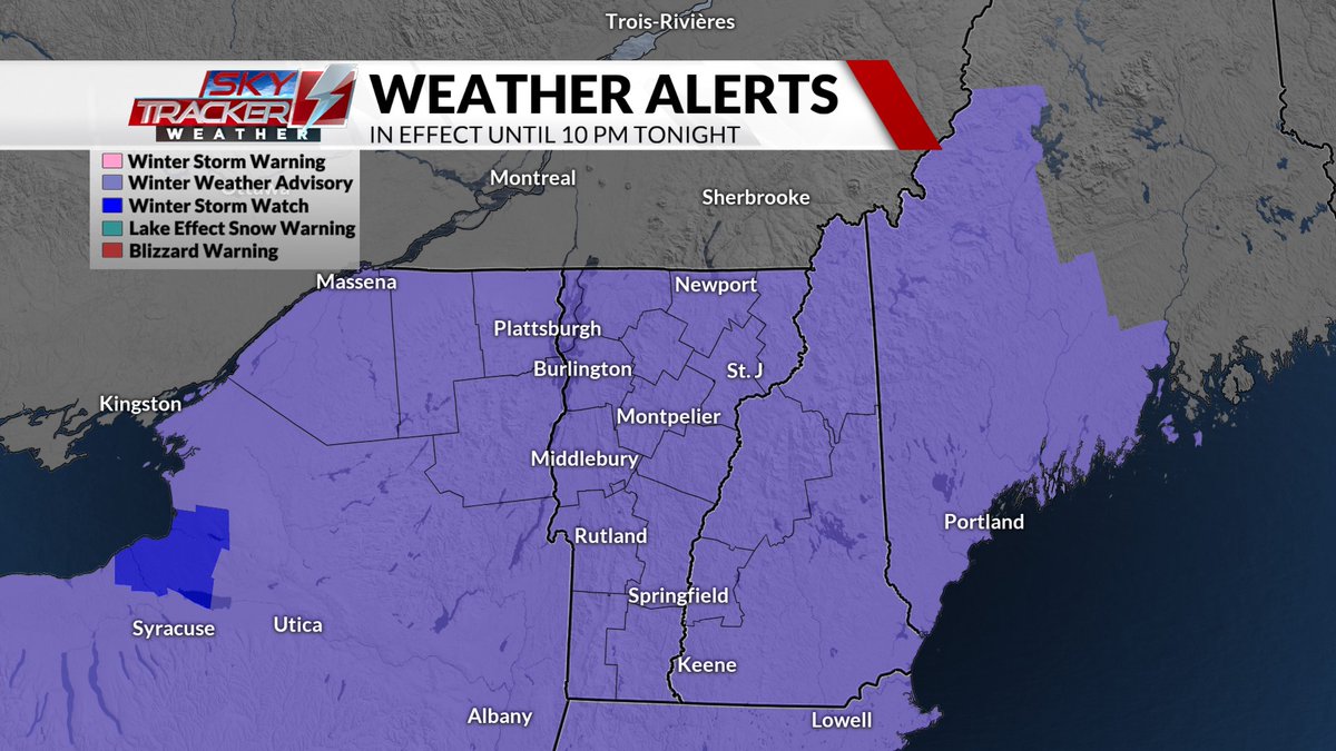 WasilenkoAlex's tweet photo. WINTER WEATHER ADVISORY ⚠️ is in place until 10p tonight. This morning's heavy snow will eventually transition to a period of freezing drizzle. The evening commute will feature moderate to high travel impacts.

👉 We're talking all about this storm on #ABC22 until 7a!
@WVNYWFFF https://t.co/Nazi8x6oYY
