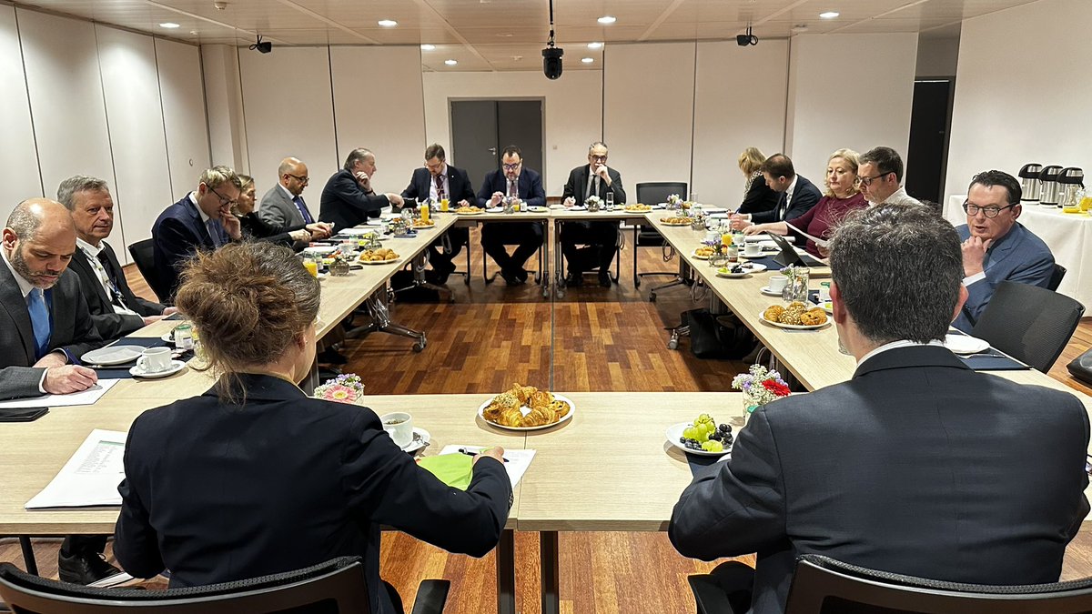 A valuable opportunity to exchange views on our priorities and the overall 🇪🇺 competitiveness agenda. A fully interconnected Energy Union is essential for competitive, affordable, secure, and clean #energy for all.