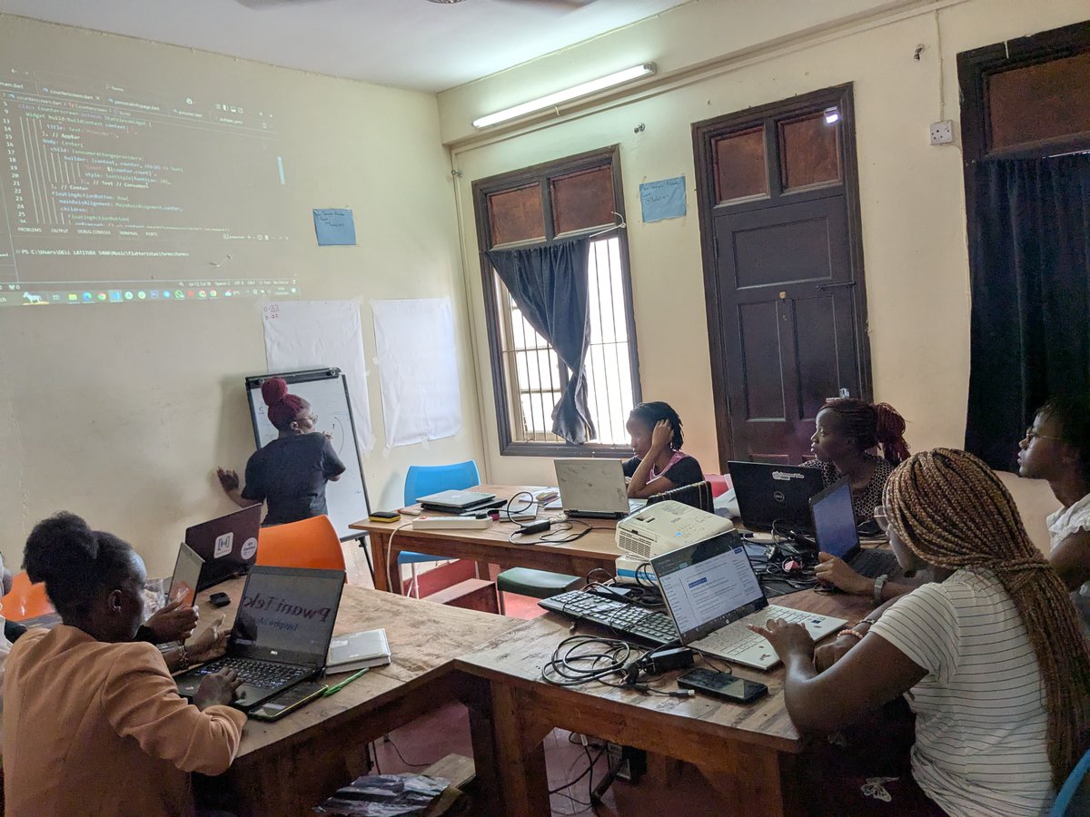 Lina Mwakitawa (@mwaki_link) on Twitter photo As the <a href="/FlutteristaMsa/">Flutteristas Mombasa</a> lead, I’m proud of our growth! Watching members level up in Flutter is so fulfilling.
Last Friday, I had an opportunity to train them on State Management with Provider!
Next up: BLoC State Management—excited to keep learning & growing together! #Womenintech As the <a href="/FlutteristaMsa/">Flutteristas Mombasa</a> lead, I’m proud of our growth! Watching members level up in Flutter is so fulfilling.
Last Friday, I had an opportunity to train them on State Management with Provider!
Next up: BLoC State Management—excited to keep learning & growing together! #Womenintech