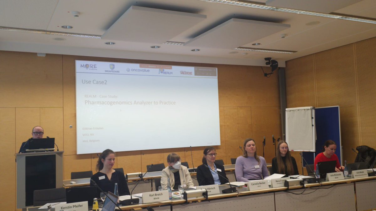 👀Today, we are in Bonn for the Multi-Stakeholder Workshop on RWD in regulatory/HTA decision-making with the MetReal cluster and stakeholders. Our Gokhan Ertaylan presented the 𝗣𝗚𝘅𝟮𝗣 use case during the 𝘙𝘞𝘋 𝘶𝘴𝘦 𝘤𝘢𝘴𝘦𝘴 𝘧𝘳𝘰𝘮 𝘵𝘩𝘦 𝘔𝘦𝘵𝘙𝘦𝘢𝘭 𝘤𝘭𝘶𝘴𝘵𝘦𝘳.