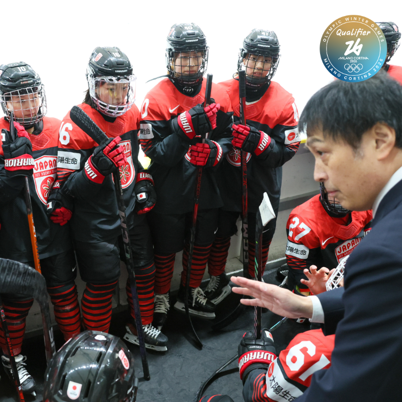 gorin's tweet photo. #ミラノ・コルティナ2026 女子アイスホッケー最終予選🏒

女子日本代表は初戦、フランス代表に勝利👏

日本代表 7-1 フランス代表

📸: International Ice Hockey Federation / Reiji Nagayama

@JPN_Ice_Hockey #スマイルジャパン