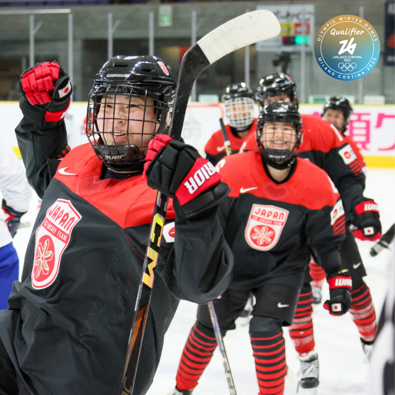 gorin's tweet photo. #ミラノ・コルティナ2026 女子アイスホッケー最終予選🏒

女子日本代表は初戦、フランス代表に勝利👏

日本代表 7-1 フランス代表

📸: International Ice Hockey Federation / Reiji Nagayama

@JPN_Ice_Hockey #スマイルジャパン