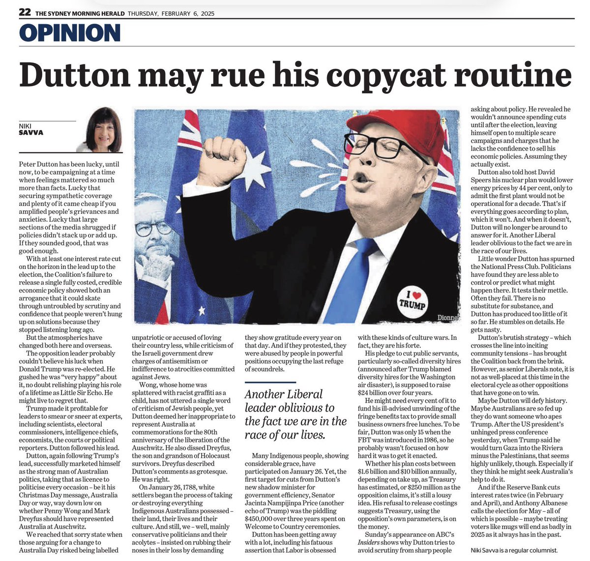 elliemail's tweet photo. @TheNoisyTrunk ⚠️ Dutton is a DUD❗️
⚠️ Dutton is a DUD and a JOKE❗️
⚠️ Dutton is a DUD, a JOKE and is DIVISIVE & DANGEROUS❗️
#DuttonTheNuclearNutter❗️
⚠️A VOTE for Liberals|DUTTON = a VOTE for RINEHART=TRUMP+MUSK❗️
🔴 VOTE LABOR 🔴#Auspol2025 https://t.co/soD6dmtqlo