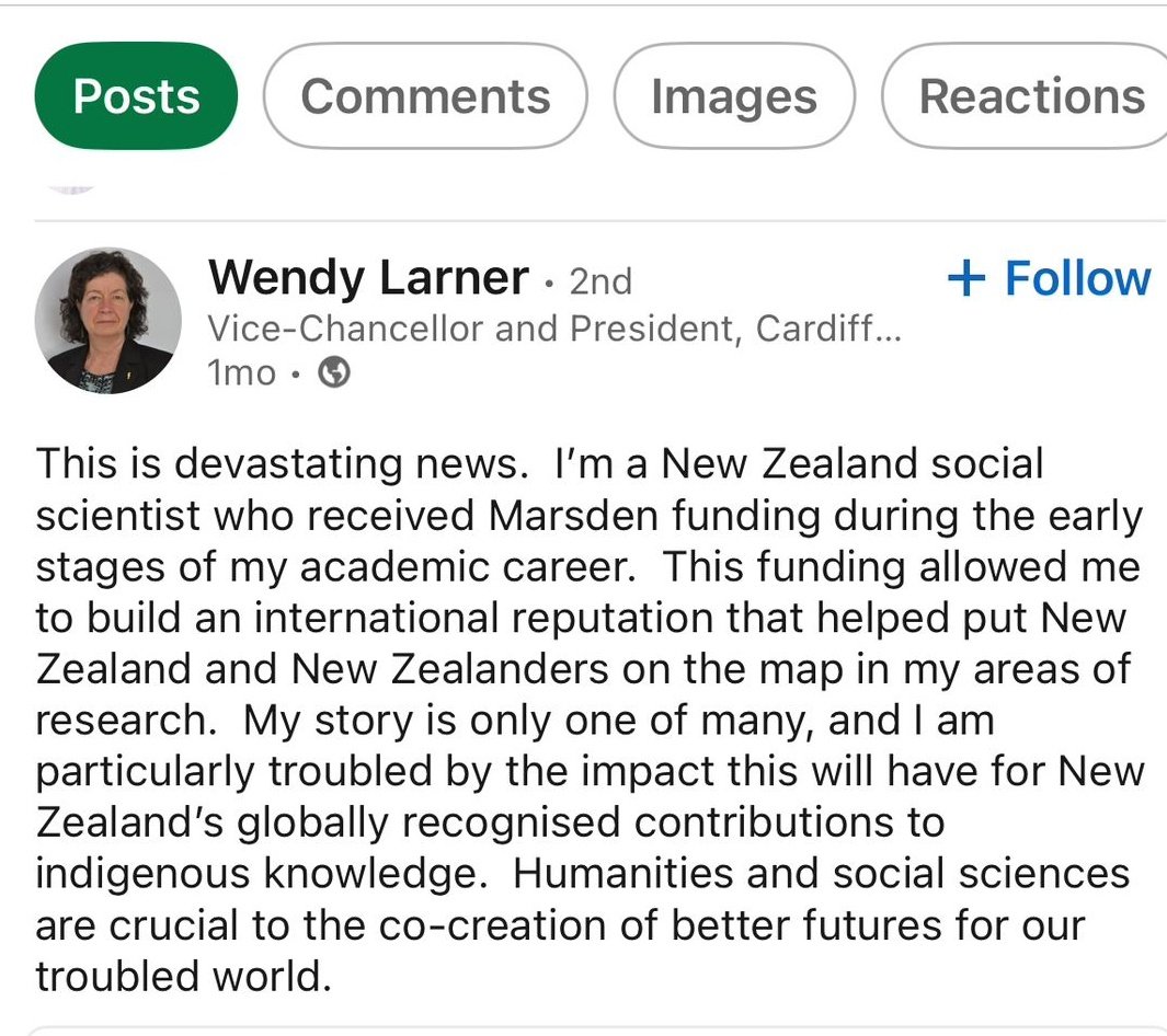 Apparently humanities and social sciences are "crucial" in New Zealand but ready for the scrap heap here in Wales 🤔