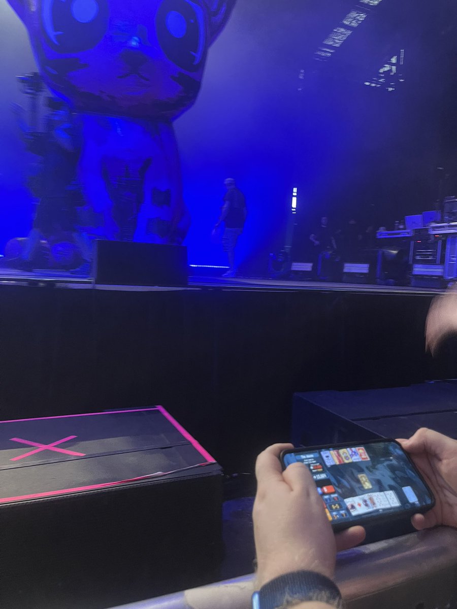 plushiecore's tweet image. yall will play balatro anywhere 🙄