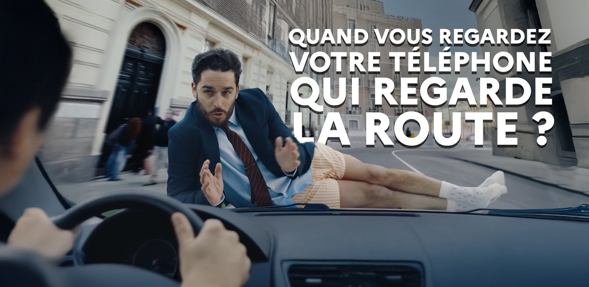 #Communiqué | À l’occasion des Journées mondiales sans téléphone du 6 au 8 février, la Sécurité routière lance une campagne sur le danger d'utiliser un smartphone en situation de conduite.
👉🏻 bit.ly/4gxoxqm