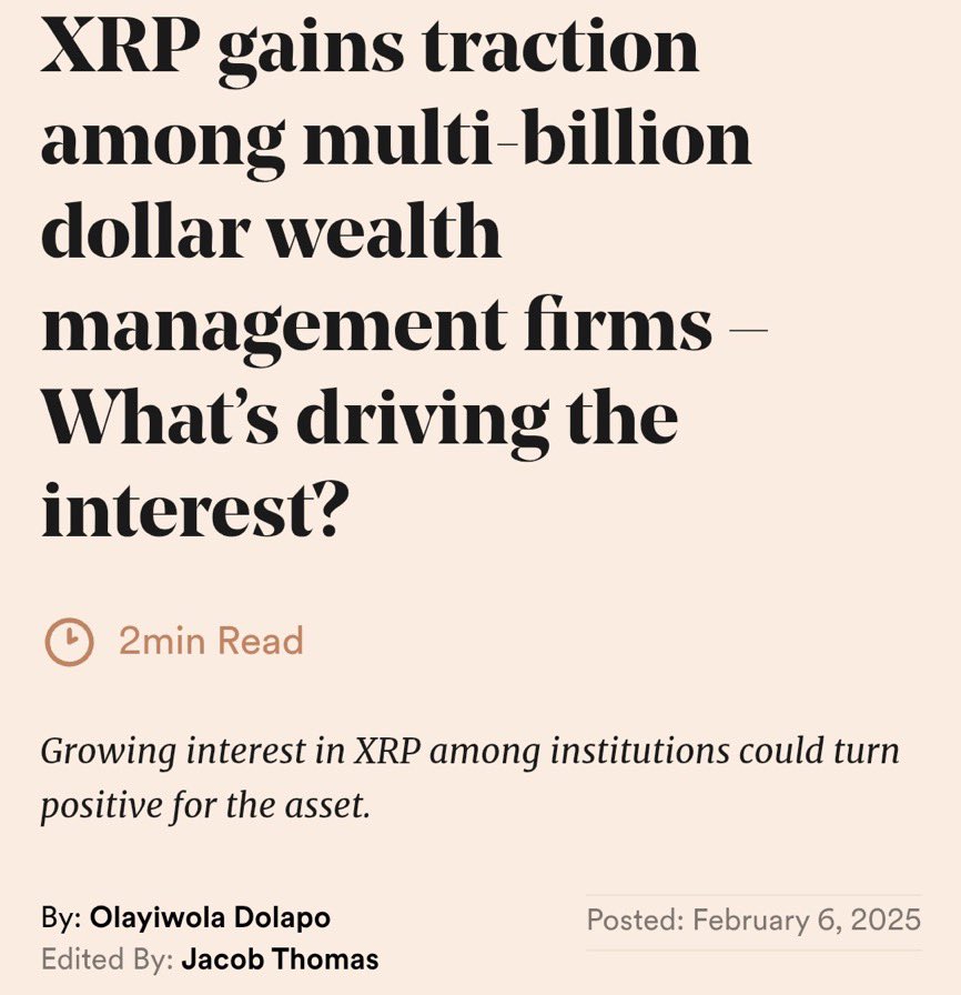 XRP wealth preservation Main