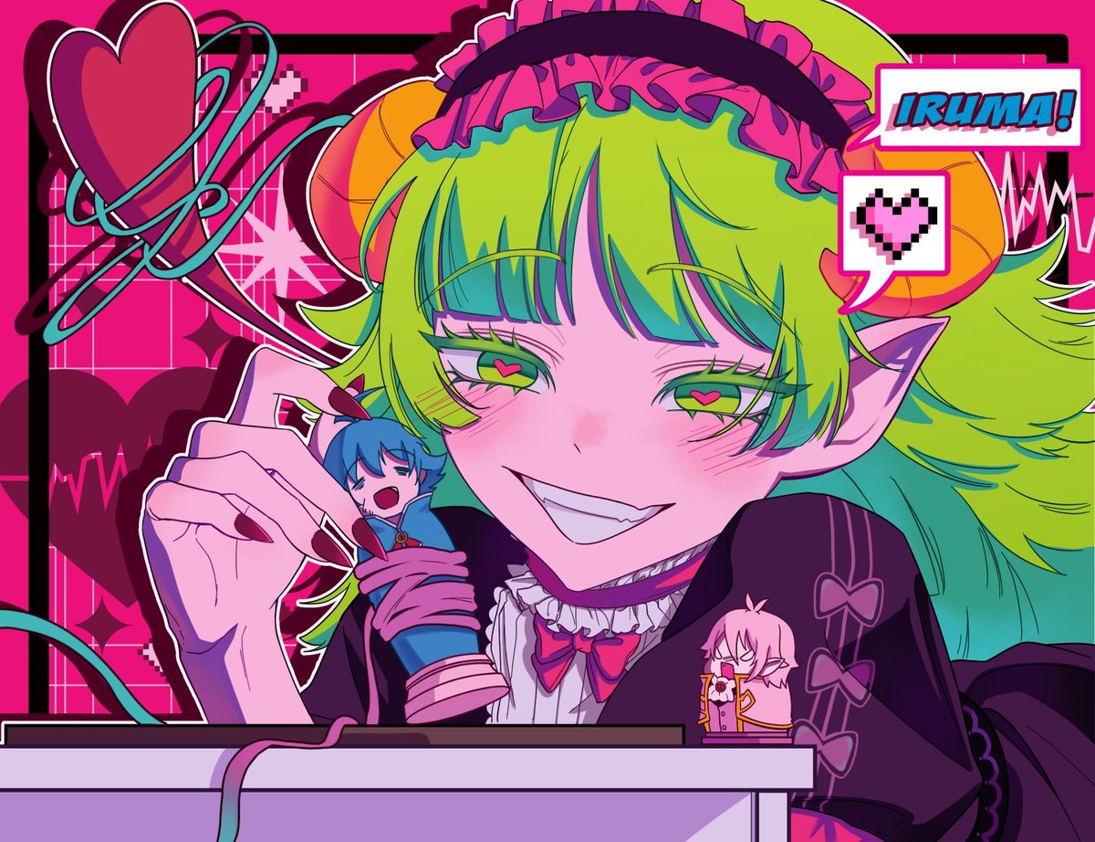 #魔入間 #악입문

悪周期のクララ♡