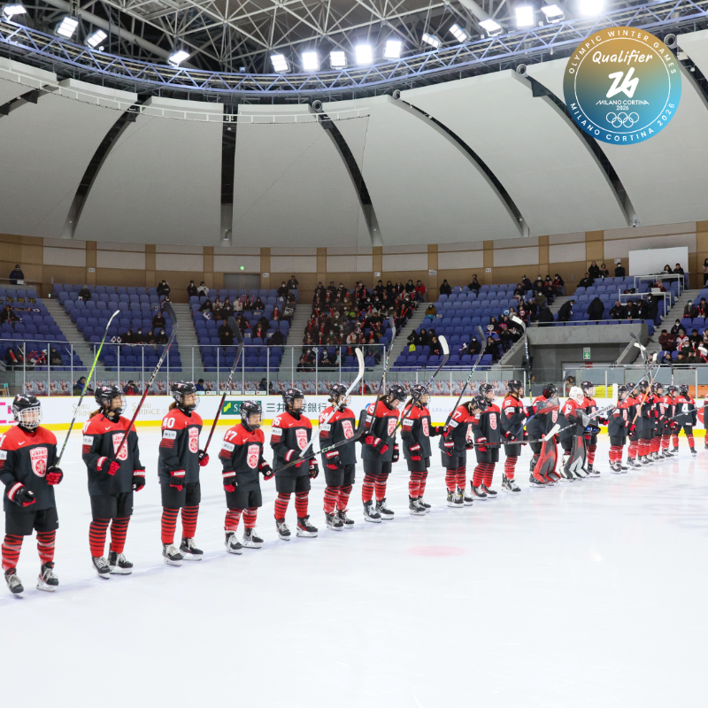 gorin's tweet photo. #ミラノ・コルティナ2026 女子アイスホッケー最終予選🏒

女子日本代表は初戦、フランス代表に勝利👏

日本代表 7-1 フランス代表

📸: International Ice Hockey Federation / Reiji Nagayama

@JPN_Ice_Hockey #スマイルジャパン