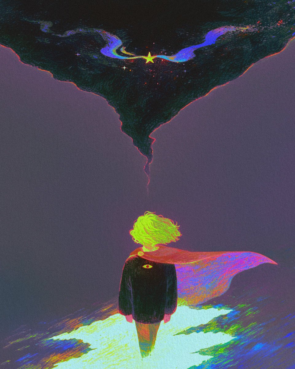 kaenartist's tweet photo. Good morning ! 🌦️✨ « 𝑨 𝑺𝒕𝒂𝒓’𝒔 𝑪𝒂𝒍𝒍𝒊𝒏𝒈 » | 1/1 on @objktcom ! https://t.co/fG6sJfkFNo