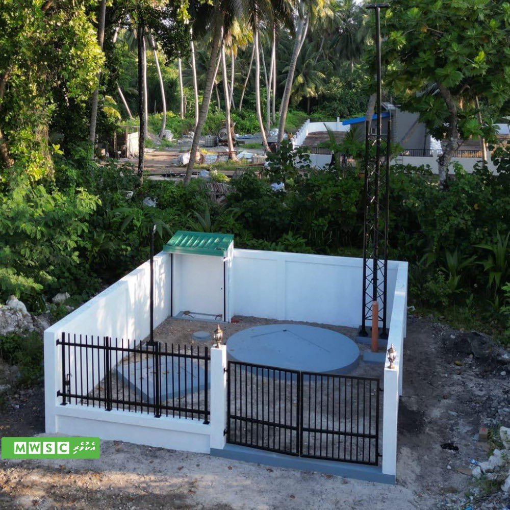 MWSC_Official's tweet image. Gdh. Vaadhoo Water &amp;amp; Sewerage Project: Overall 80% of the project has been completed. Sewerage pump station works and electro-mechanical works are currently in progress.
#MWSCProjects #MWSCAsaasee