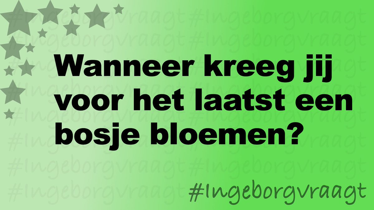 #IngeborgVraagt🍀😇 tweet media