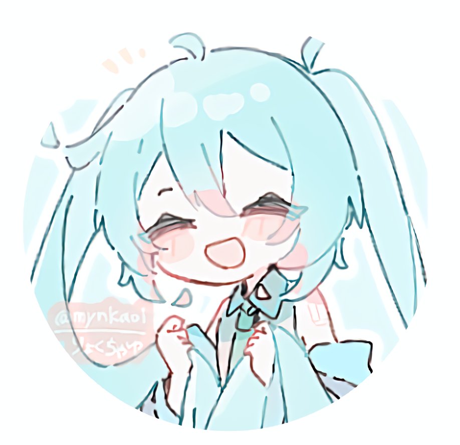 フリーアイコン企画第2弾です！！ 今回は初音ミクちゃんフリーアイコン