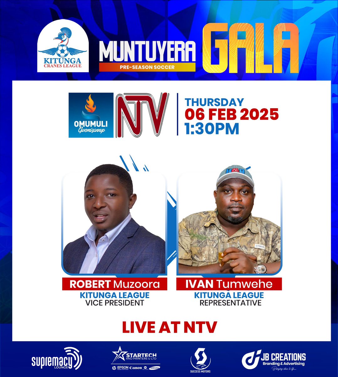 FcPotts's tweet photo. Live at @ntvuganda #Omumuli
#MuntuyeraGala https://t.co/1XWgnpNilN
