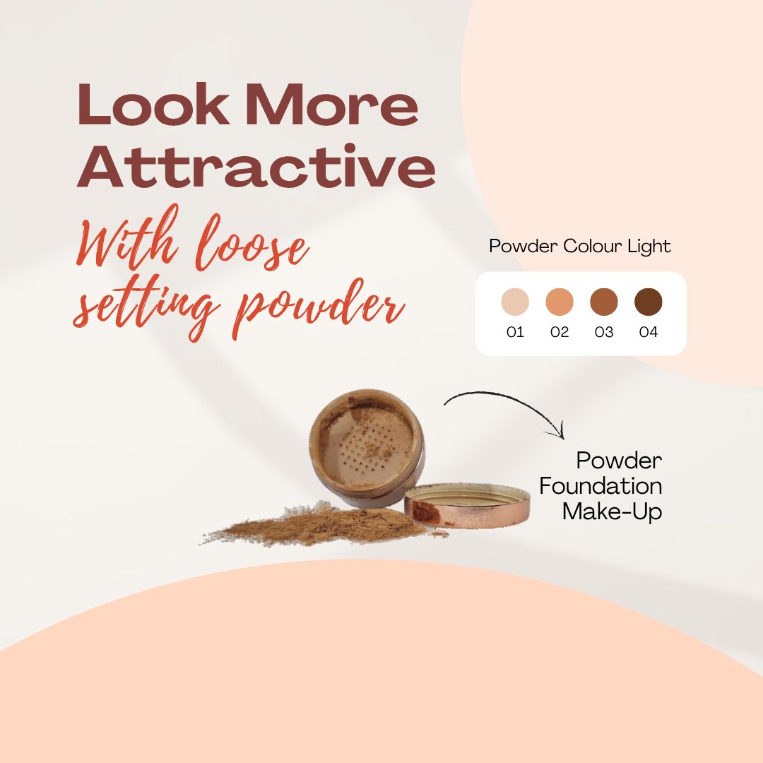 chaidaramon's tweet image. #chaidaramon #loosesettingpowder #MoreAttractive #MakeupTransformation #SlayTheDay