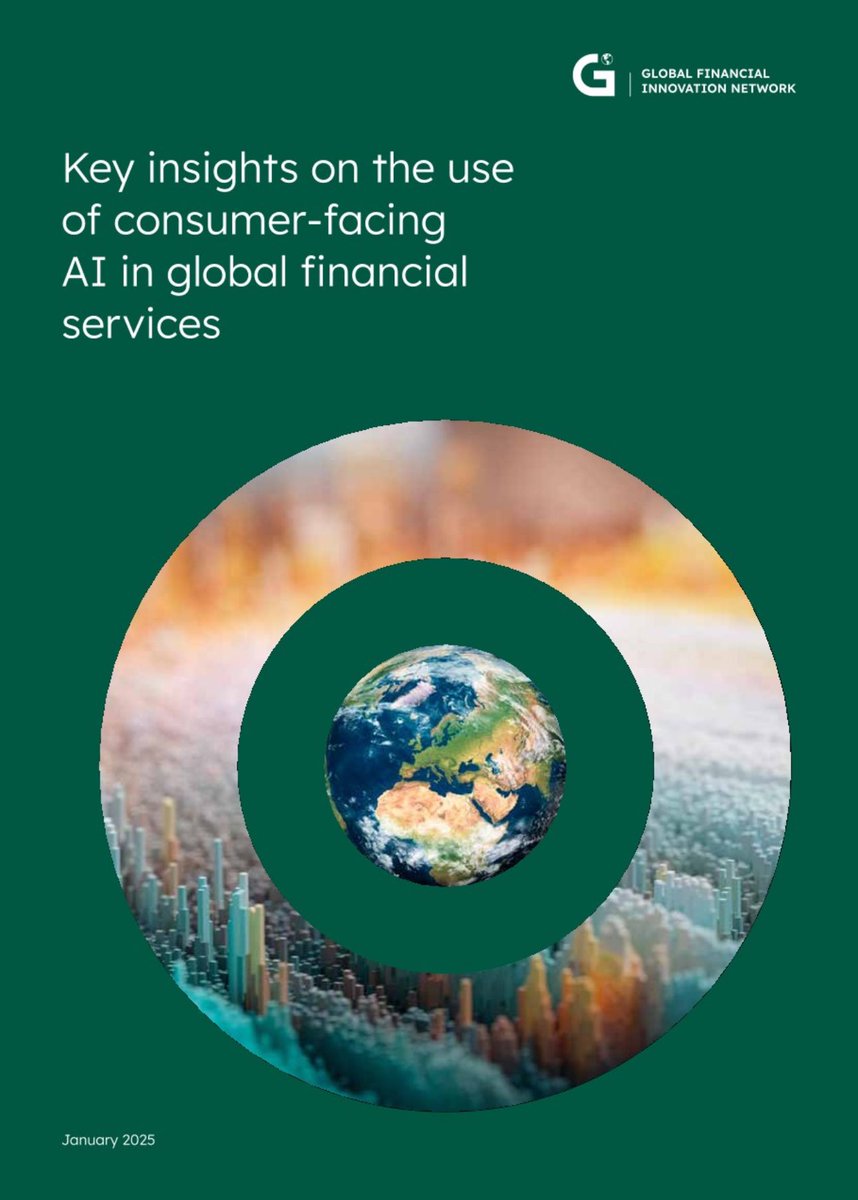 Nafis Alam (@nafisalam) on Twitter photo Key insights on the use of consumer-facing #AI in global #financialservice
#Bigdata #Artificialintelligence #Automation #Banking #FinTech #Finserv #Personalisation #GenerativeAI #Regulation #RegTech
<a href="/Damien_CABADI/">Growth CFO 🌍 🕊️🇺🇦</a> <a href="/mikeflache/">Mike Flache</a> <a href="/bamitav/">Amitav Bhattacharjee</a> <a href="/DG_Collective/">Digital Growth Collective</a>
thegfin.com/uploads/public… Key insights on the use of consumer-facing #AI in global #financialservice
#Bigdata #Artificialintelligence #Automation #Banking #FinTech #Finserv #Personalisation #GenerativeAI #Regulation #RegTech
<a href="/Damien_CABADI/">Growth CFO 🌍 🕊️🇺🇦</a> <a href="/mikeflache/">Mike Flache</a> <a href="/bamitav/">Amitav Bhattacharjee</a> <a href="/DG_Collective/">Digital Growth Collective</a>
thegfin.com/uploads/public…