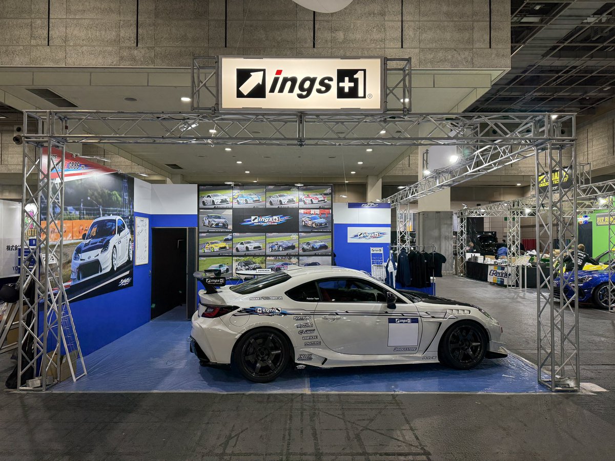 ings_aero's tweet photo. いよいよ明日からの3日間、大阪オートメッセがスタートします！

イングスブースは6A号館入ってすぐ6A-B50-4になります。
皆さまのご来場お待ちしております！

https://t.co/xlPAlxnYdr

#イングス #ings #ings_aero #大阪オートメッセ2025 #吉田桃華 #supertaikyu #スーパー耐久 #S耐 #GR86 #トヨタ86 #ZN6 #ZC6 #ZN8 #ZD8 #toyota #aero #エアロ #RH9 #吉田桃華