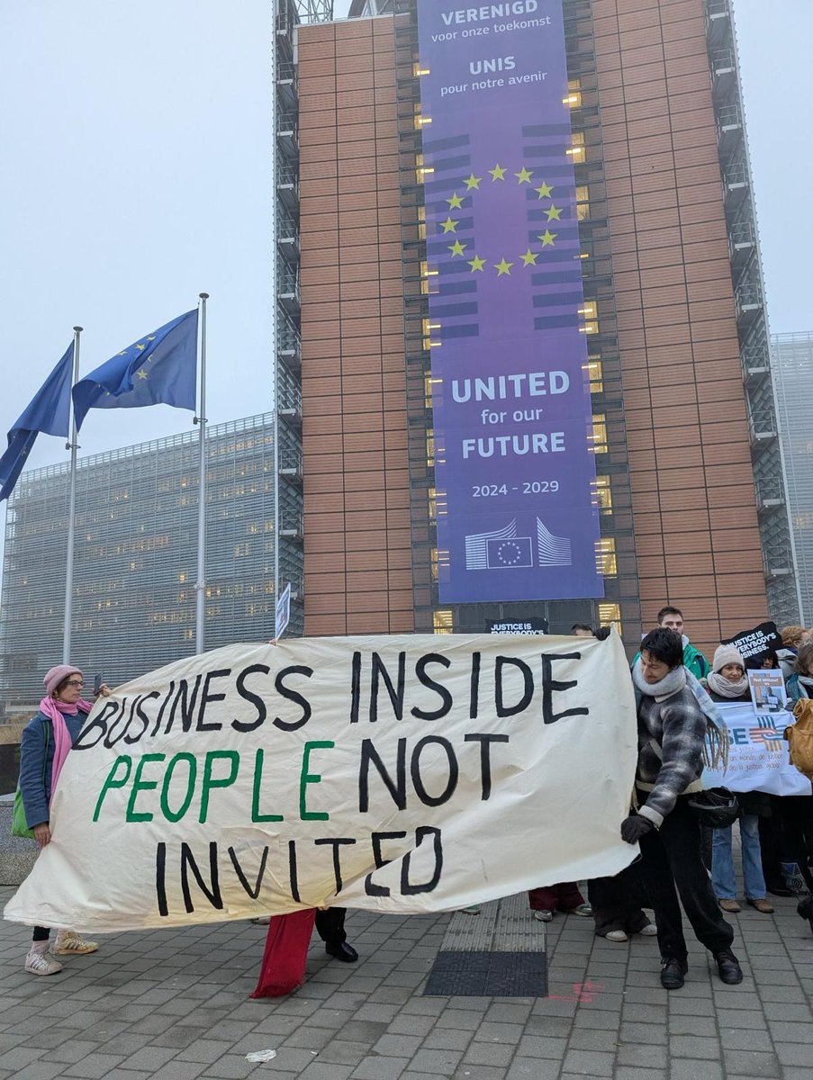 ActionAidEU's tweet image. @EU_Commission says "United for our Future" ... but what future do we have if we are not all united against corporate impunity?
We say #NoToOmnibus. There's no justifying prioritizing business over people and planet.
Read our latest op-ed for more: bit.ly/414zbQY
