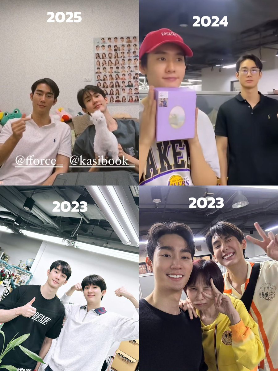 bookermiumiu's tweet image. From 2023-2025
In GMM🤍✨💖

#ฟอสบุ๊ค #fforce_ #kasibook ⁠#forcebook 
@fforcejs @kasibook