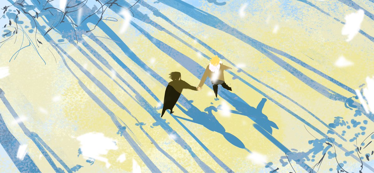 guyouuda's tweet image. ❄️
#sasunaru #サスナル #佐鸣