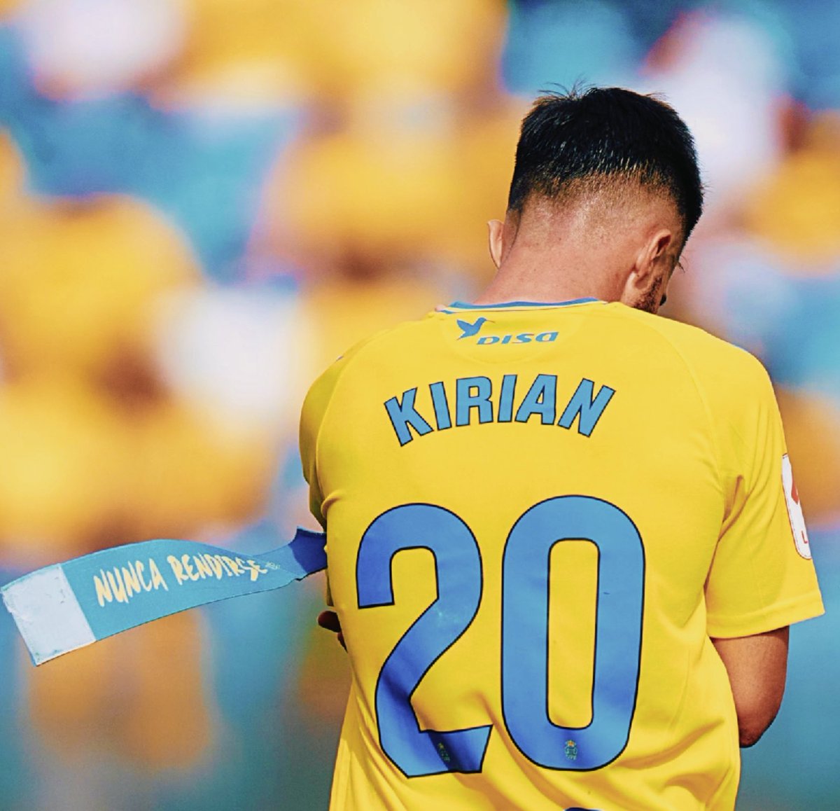 Volveremos a bregar juntos en este partido y volveremos a ganar. 

¡Mucha fuerza Kirian!