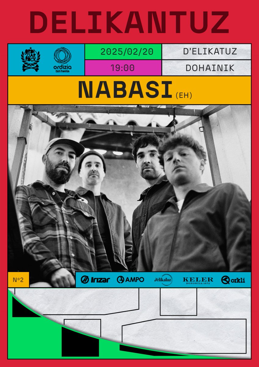 Bazen garaia hau iragartzeko! 

ordiziarrock.com/nabasi-otsaila…