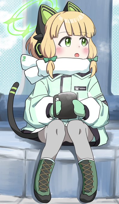 ブルアカ「ココアミドリ #ブルアカ #才羽ミドリ」|ミドリイロノモモの