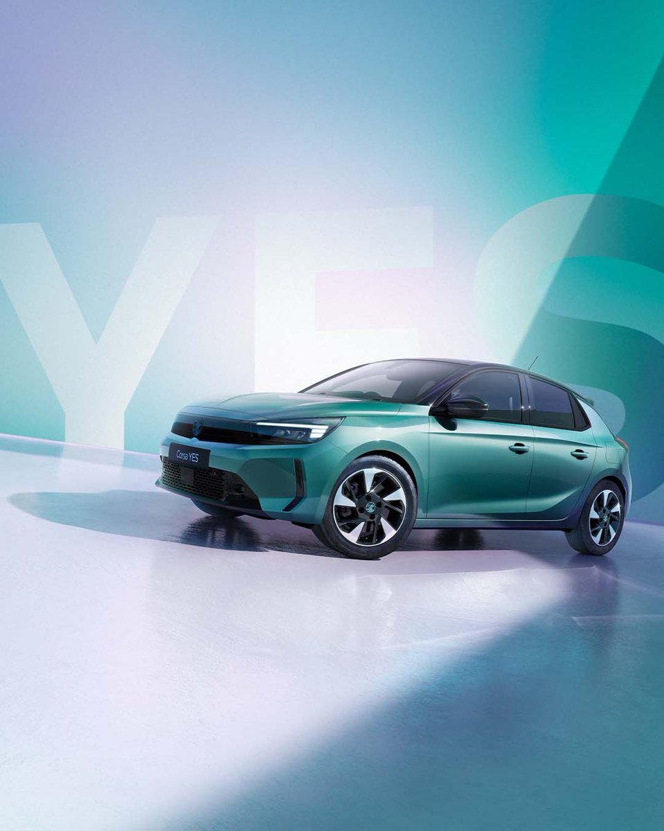 Is there a #VauxhallCorsa special edition? #YesOfCorsa! Three colours, one big YES. The new #VauxhallCorsa YES comes in Eucalyptus Green, Cobalt Blue and Kiss Red. 

Ready to pick your vibe? 
s.vauxhall.com/x6x9y9

#Vauxhall #CorsaYES