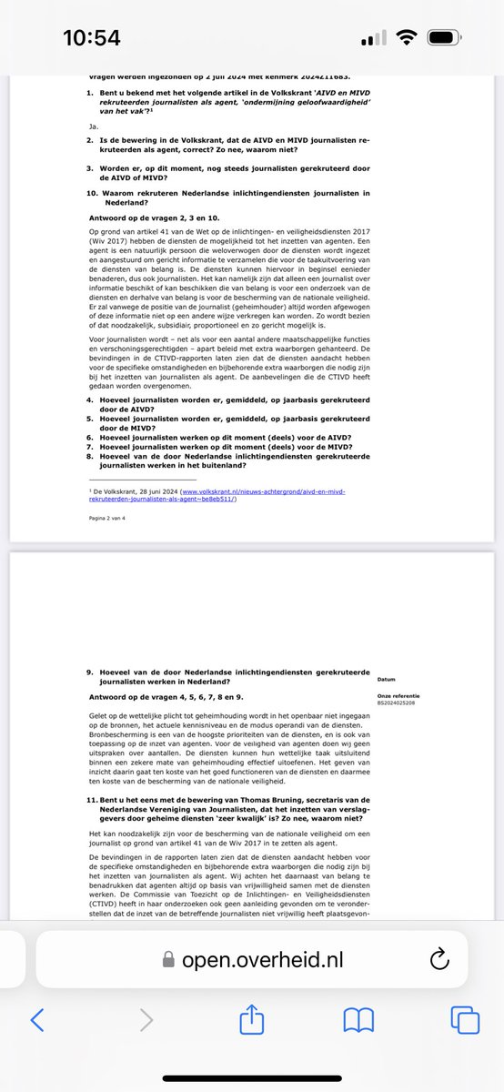 In de VS komt nu naar buiten dat de (deep) staat, via USAID (aangestuurd door de CIA) de journalistiek heeft gekocht en gecorrumpeerd. 

In ons land gaat het nog een stap verder en worden journalisten gerekruteerd door de AIVD. Over ondermijning gesproken!
open.overheid.nl/documenten/938…